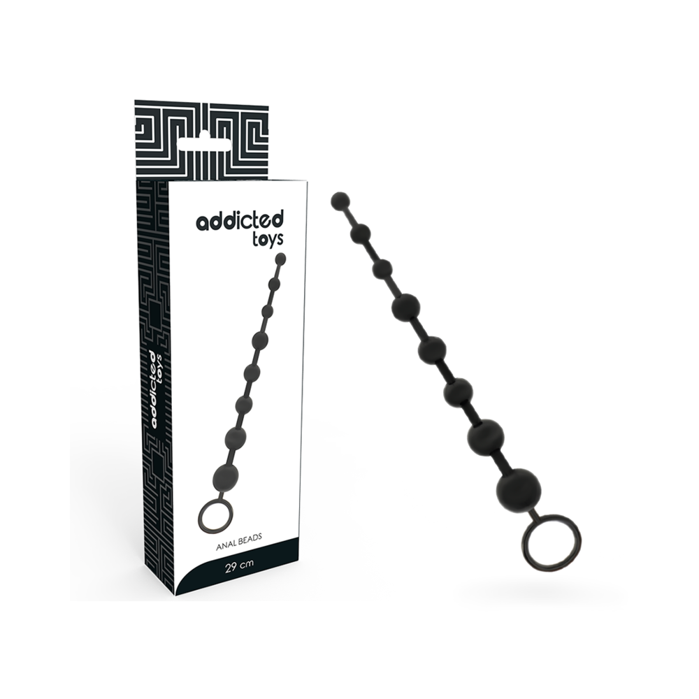 ADDICTED TOYS - ANAL BEADS 29 CM BLACK