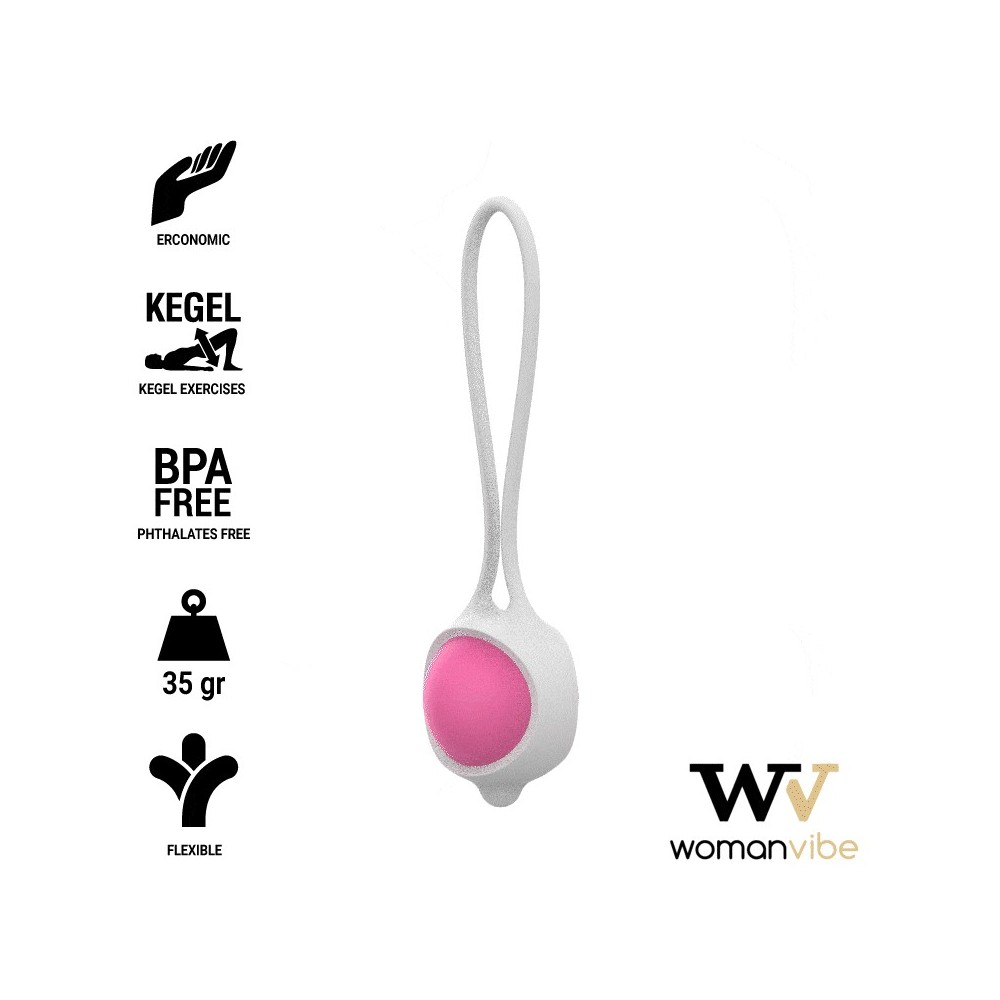 WOMANVIBE - KEISY I BALL GEISHA SILICONE - PINK