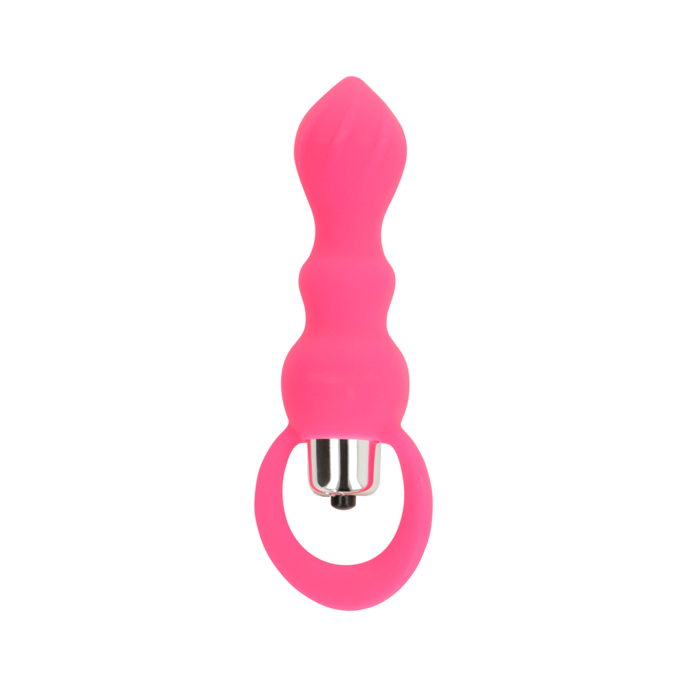 OHMAMA - PLUG ANAL VIBRANT 9 CM ROSE