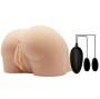 CRAZY BULL - REALISTISCHE VAGINA UND ANUS MIT VIBRATIONSPOSITION 8