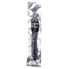 ALL BLACK - DOUCHE ANAL RÉTRACTABLE SILICONE 27 CM