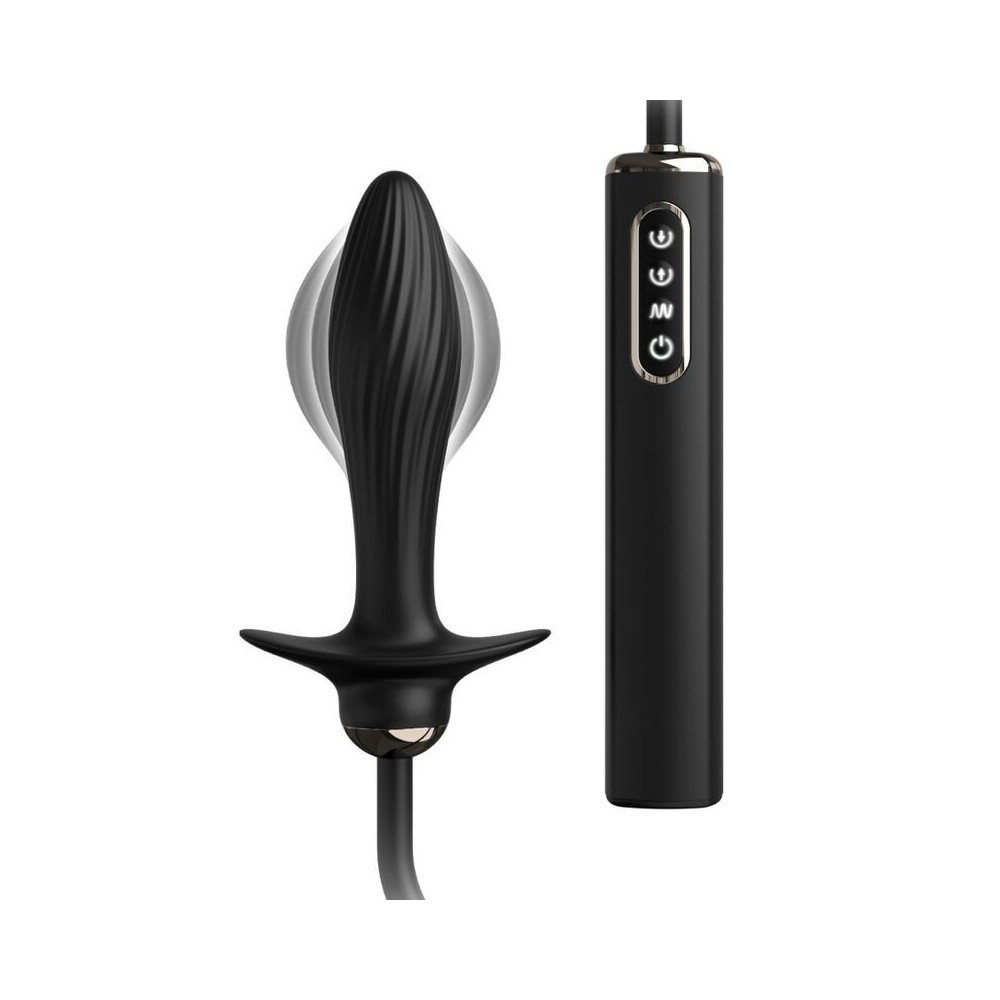 ANAL FANTASY ELITE COLLECTION - AUFBLASBARER PLUG & AUTO-THROB VIBRATOR