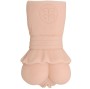 CRAZY BULL - MASTURBADOR DE VAGINA DE PELE DE GUA COM BALAS VIBRANTES