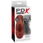 PDX PLUS - PERFECT PUSSY DOUBLE STROKER VAGINA E NUS MASTURBADOR MARROM