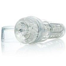 FLESHLIGHT - GO MASTURBADOR TORQUE ICE + LANCEMENT UNIVERSEL + LUBRIFIANT DE QUALITÉ AQUA 50 ML