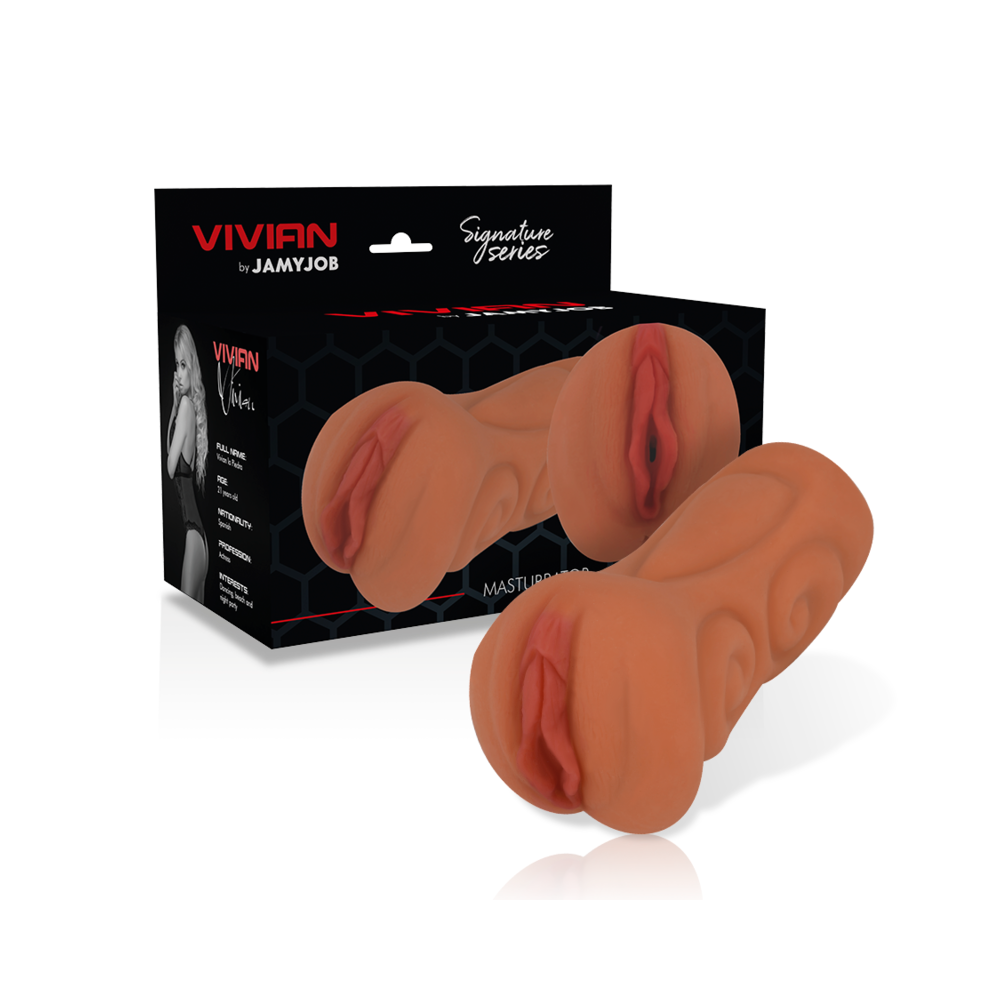 ASSINATURA JAMYJOB - MASTURBADOR DE VAGINA VIVIAN