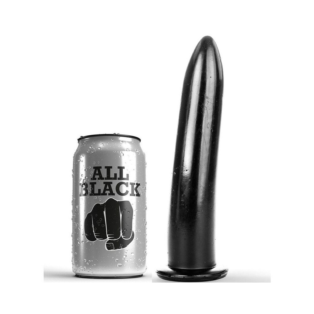 ALL BLACK - DILATADOR ANAL Y VAGINAL 20 CM