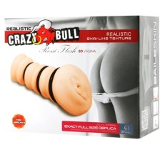 CRAZY BULL - MASTURBADOR AVEC ANNEAUX MODÈLE VAGIN 2