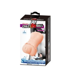 CRAZY BULL - MASTURBADOR DE PELE DE GUA VAGINA MODELO 2