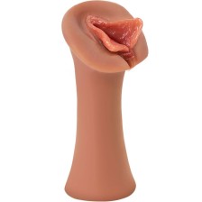 FETISH FANTASY EXTREME - LUSCIOUS LIPS STROKER IN SILICONE CARAMELLO