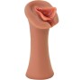 FETISH FANTASY EXTREME - LUSCIOUS LIPS STROKER SILICONE CARAMEL