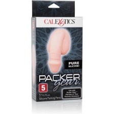 CALEXOTICS - EMBALAGEM DE SILICONE PÊNIS 12.75 CM CARNE