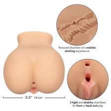 CALEXOTICS - THE FARMERS DAUGHTER DOPPELT REALISTISCHER MASTURBATOR, FLEISCH