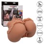 CALEXOTICS - THE HOMECOMING QUEEN DOPPELT REALISTISCHER MASTURBATOR KARAMELL