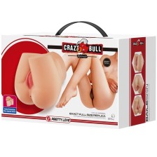 CRAZY BULL - POSTERIORE ROLONDA CON VAGINA E ANO NATURALI REALISTICI