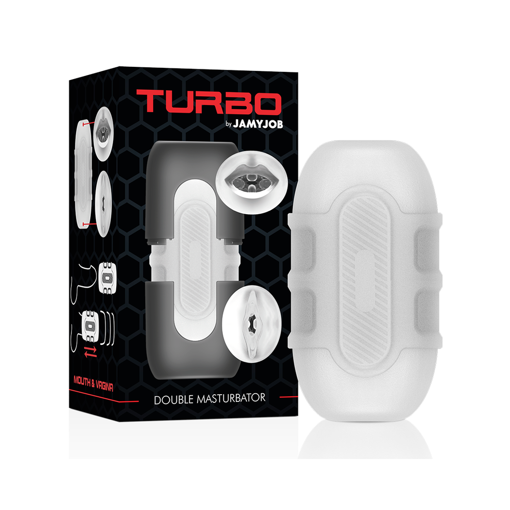 JAMYJOB - MASTURBATEUR DOUBLE TURBO