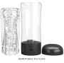 PRETTY LOVE - TAMARA MALE MASTURBATOR MULTI-SPEED VIBRATOR BLACK