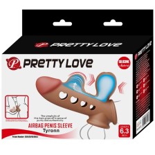 PRETTY LOVE - MANCHON PÉNIS TYRONN AVEC AIRBAG