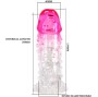PRETTY LOVE - BAINHA DE AMPLIAÇÃO REALISTA WILFORD COM PÊNIS EM RELEVO ROSA