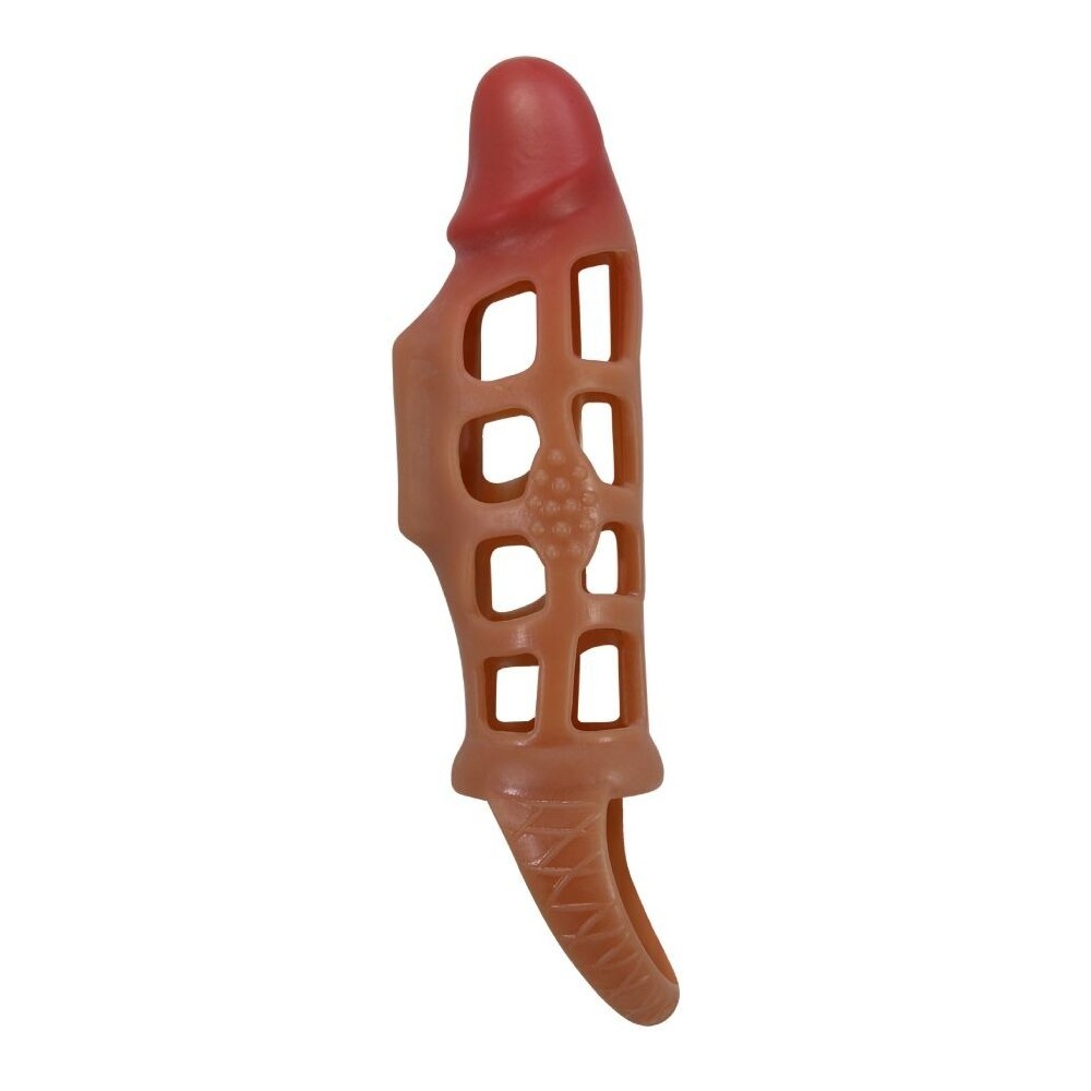 PRETTY LOVE - MANCHON PÉNIS VIBRANT PRESTON 18 CM