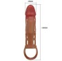 PRETTY LOVE - MANGA VIBRATÓRIA PARA PÊNIS PRESTON 18 CM
