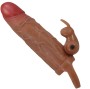 PRETTY LOVE - OSMAR PENIS SLEEVE + VIBRATING CLITORIS STIMULATOR