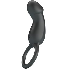 PRETTY LOVE - ANNEAU ANAL ET VIBRATEUR WARREN NOIR