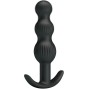 PPRETTY LOVE - SIDNEY ANAL VIBRATOR 10 VIBRATIONS BLACK