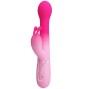 PRETTY LOVE - DEJON 3 EM 1 MULTIFUNCIONAL RABBIT VIBRADOR ROSA