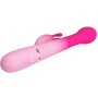 PRETTY LOVE - DEJON 3 EM 1 MULTIFUNCIONAL RABBIT VIBRADOR ROSA