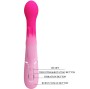 PRETTY LOVE - VIBRATEUR LAPIN MULTIFONCTION 3 EN 1 DEJON ROSE