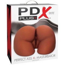 PDX PLUS - MASTURBADOR PERFECT ASS XL DUPLA ENTRADA MARROM