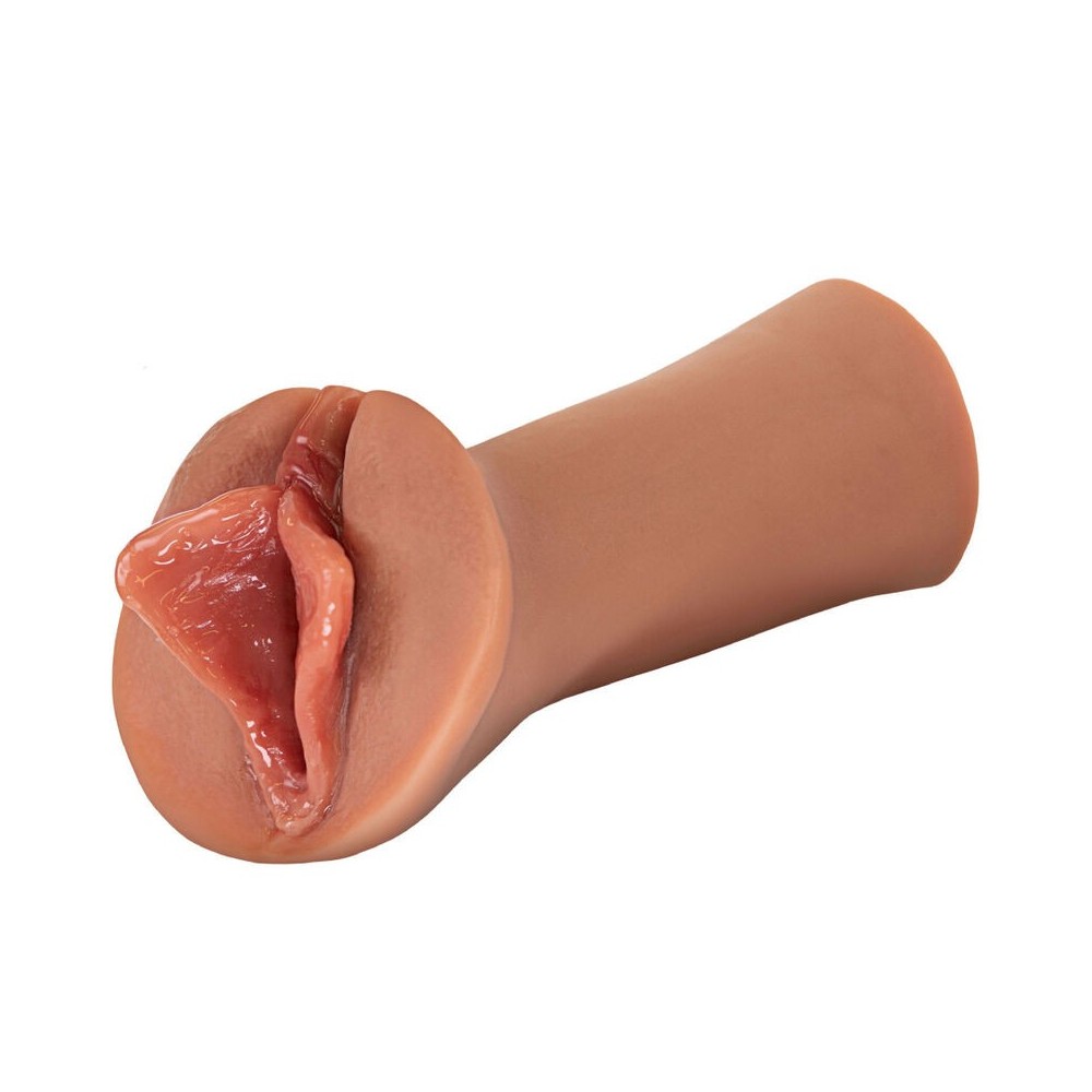 FETISH FANTASY EXTREME - LUSCIOUS LIPS STROKER IN SILICONE CARAMELLO