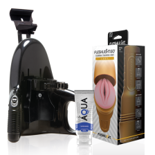 FLESHLIGHT - STAMINA GO TRAINING UNIT LADY + LANCEMENT UNIVERSEL + LUBRIFIANT DE QUALITÉ AQUA 50 ML