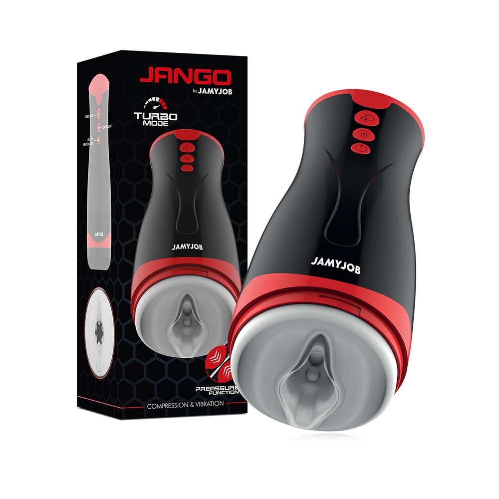 JAMYJOB - JANGO KOMPRESSIONS- UND VIBRATIONS-MASTURBATOR