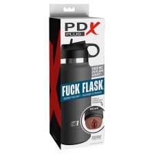 PDX PLUS - FUCK FLASK VAGINE DISCRET STROKER MARROM MODELO 2