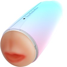 ARMONY - VIBRATOR MASTURBATOR DOUBLE VAGINA & MOUTH RAINBOW