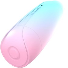 ARMONY - RAINBOW DUPLO VAGINA E VIBRADOR DE BOCA MASTURBADOR