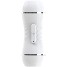 ARMONY - MASTURBATOR VIBRATOR DOUBLE VAGINA & MOUTH WHITE