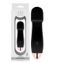 DOLCE VITA - VIBRADOR RECARREGÁVEL TRÊS PRETO 7 VELOCIDADES