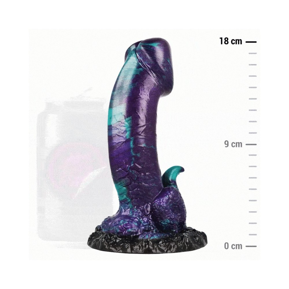 EPIC - BASILISK DILDO DUPLO ESCAMOSO PRAZER TAMANHO PEQUENO