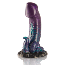 EPIC - BASILISK DILDO DUPLO ESCAMOSO PRAZER TAMANHO PEQUENO