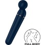 SATISFYER - MASSAGER VIBRATEUR PLANET WAND-ER BLEU