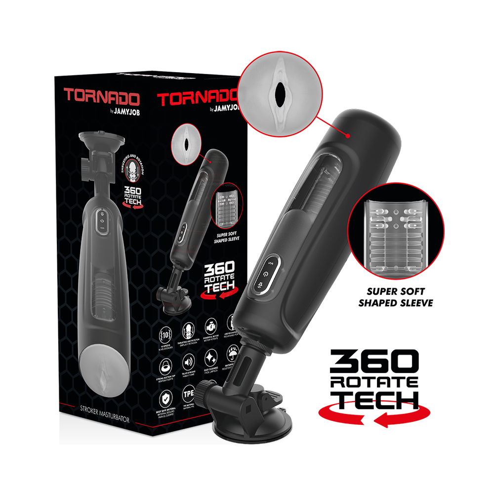 JAMYJOB - TORNADO 360 ROTATION TECH STROKER