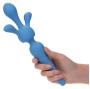 CALEXOTICS - COUTURE KIT VIBRATEUR WAND 10 VIBRATIONS BLEU
