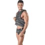 ANAIS MEN - T-SHIRT CON CAPPUCCIO AEGIS L