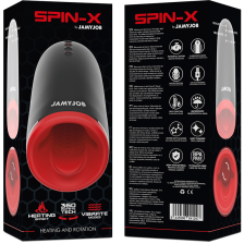 JAMYJOB - SPIN-X HEATING AND ROTATION MASTURBATOR