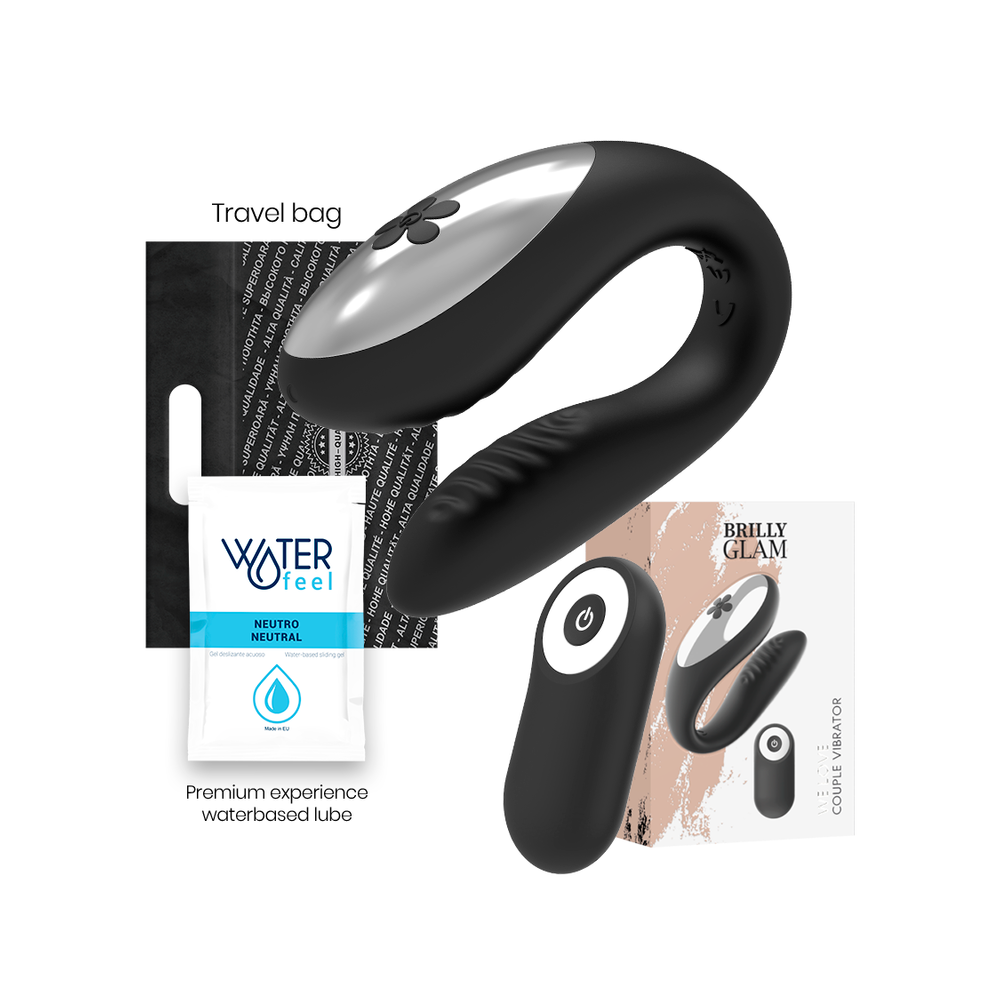 BRILLY GLAM - WE LOVE FOR PARTNERS BLACK REMOTE CONTROL