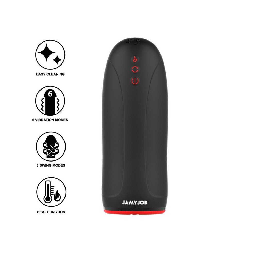 JAMYJOB - SWING-R HEATING EFFECT, SWING TECH AND VIBRATION MASTURBATOR