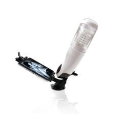 EXTREME TOYZ - PDX MEGA BATOR USB MASTURBATORE MASCHIO VAGINA BIANCO